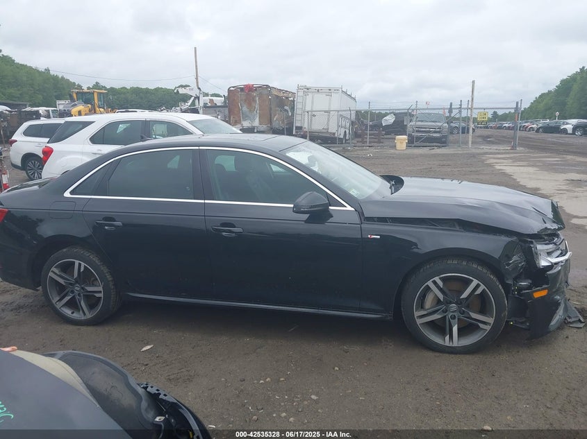 2017 AUDI A4 2.0T PREMIUM WAUENAF42HN040468