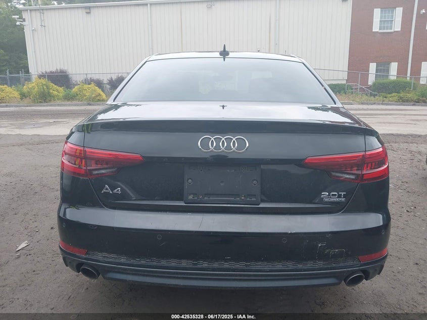 2017 AUDI A4 2.0T PREMIUM WAUENAF42HN040468