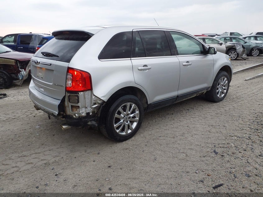 Vin: 2fmdk3kc0cba30893, lot: 43028238, ford edge limited 20124