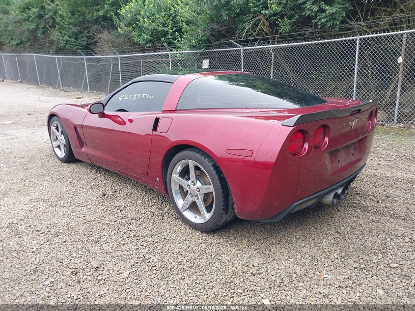 2007 CHEVROLET CORVETTE VIN: 1G1YY26U075120906