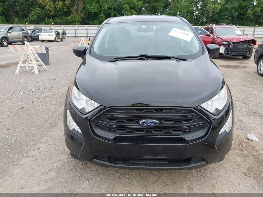 2018 FORD ECOSPORT S - MAJ3P1RE4JC203153