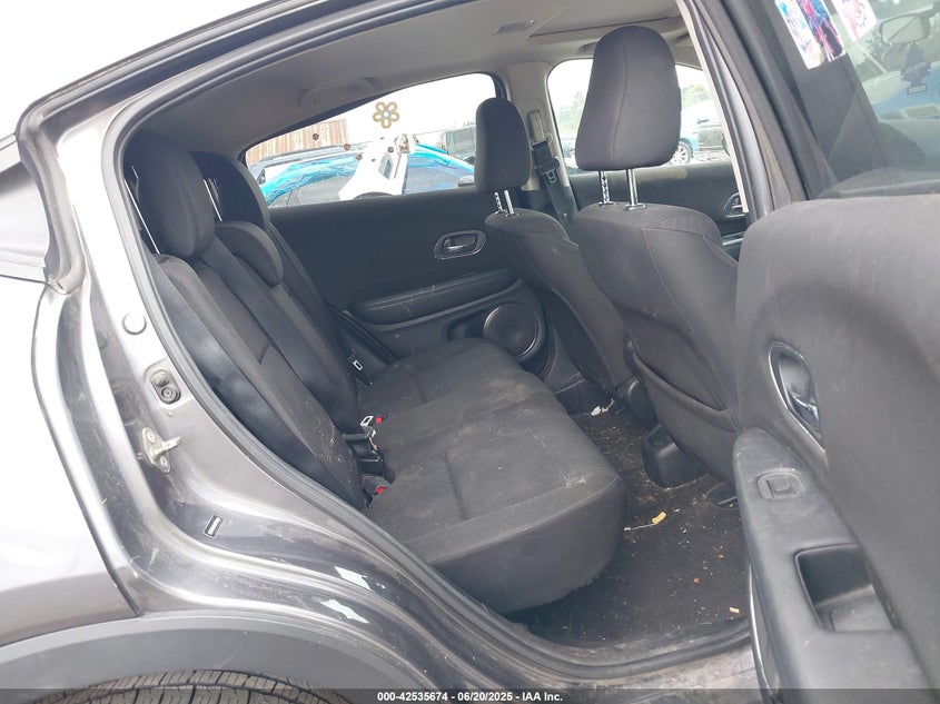 2016 HONDA HR-V VIN: 3CZRU6H54GM757001