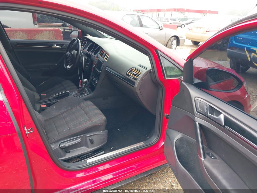 2017 VOLKSWAGEN GOLF GTI AUTOBAHN 4-DOOR/S 4-DOOR/SE 4-DOOR/SPORT 4-DOOR - 3VW4T7AU0HM033833