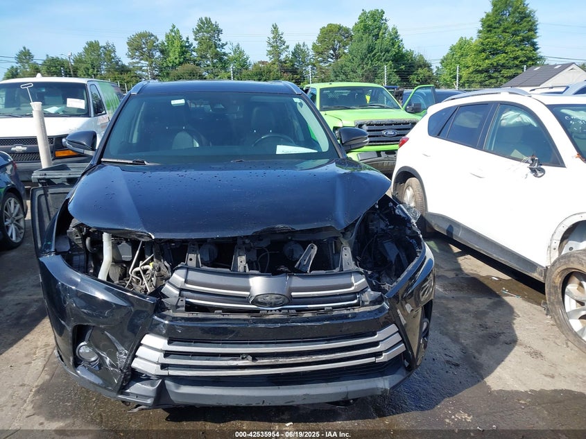 2017 TOYOTA HIGHLANDER XLE - 5TDJZRFH3HS417049