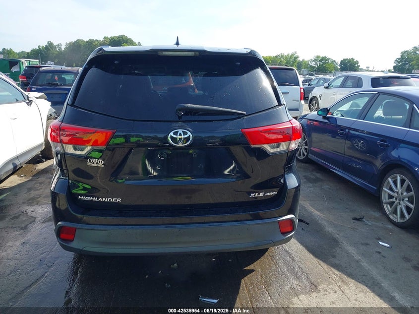 2017 TOYOTA HIGHLANDER XLE - 5TDJZRFH3HS417049