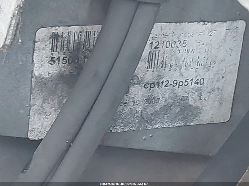 2010 Nissan Forklift VIN: 00000CF1F2-9R5140 Lot: 42536016