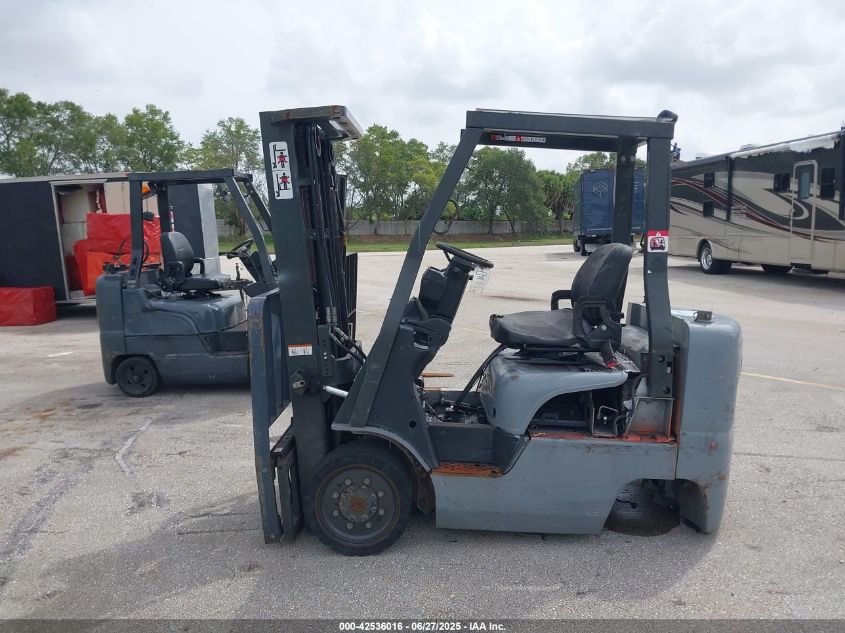 2010 Nissan Forklift VIN: 00000CF1F2-9R5140 Lot: 42536016