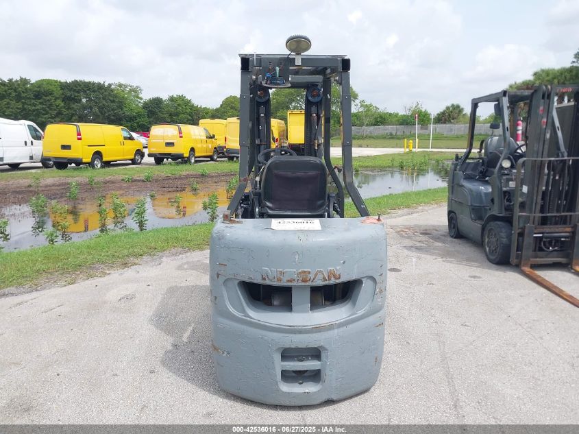2010 Nissan Forklift VIN: 00000CF1F2-9R5140 Lot: 42536016