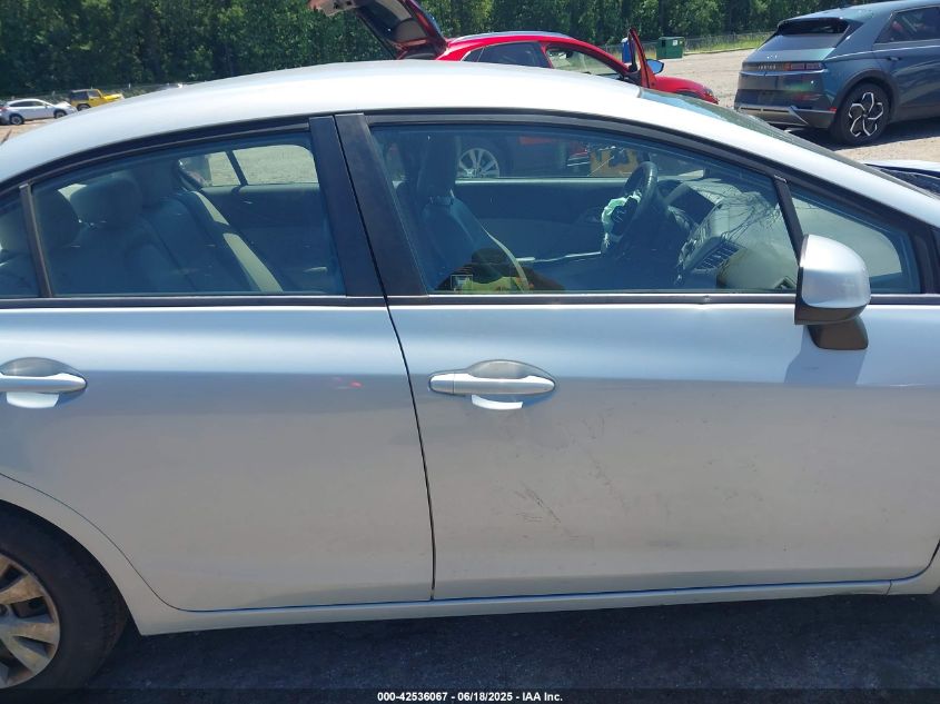 2012 Honda Civic Lx VIN: 2HGFB2F5XCH566266 Lot: 42536067