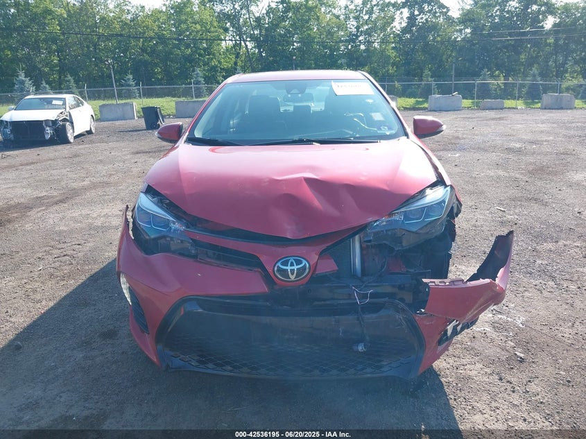 2019 TOYOTA COROLLA SE - 2T1BURHE7KC125197