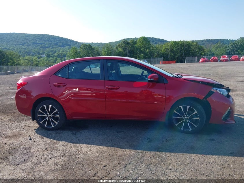 2019 TOYOTA COROLLA SE - 2T1BURHE7KC125197