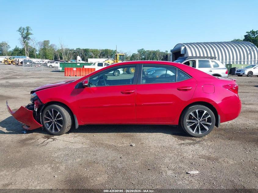 2019 TOYOTA COROLLA SE - 2T1BURHE7KC125197