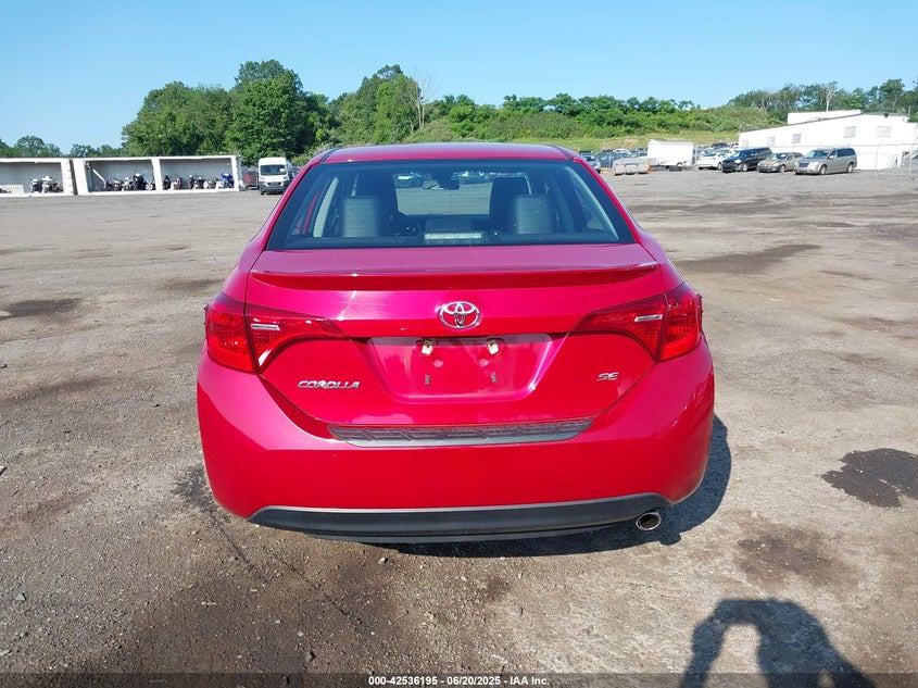 2019 TOYOTA COROLLA SE - 2T1BURHE7KC125197