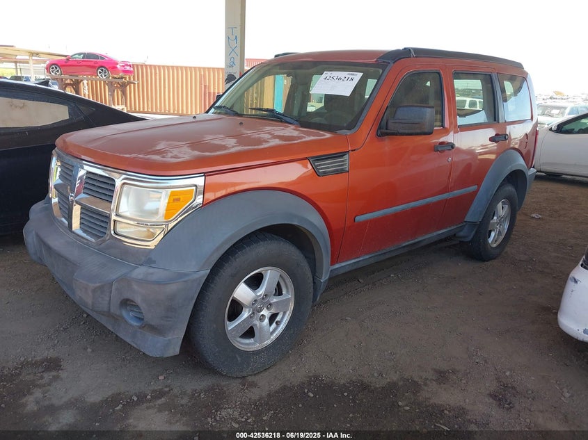 2007 DODGE NITRO VIN: 1D8GT28K17W726918
