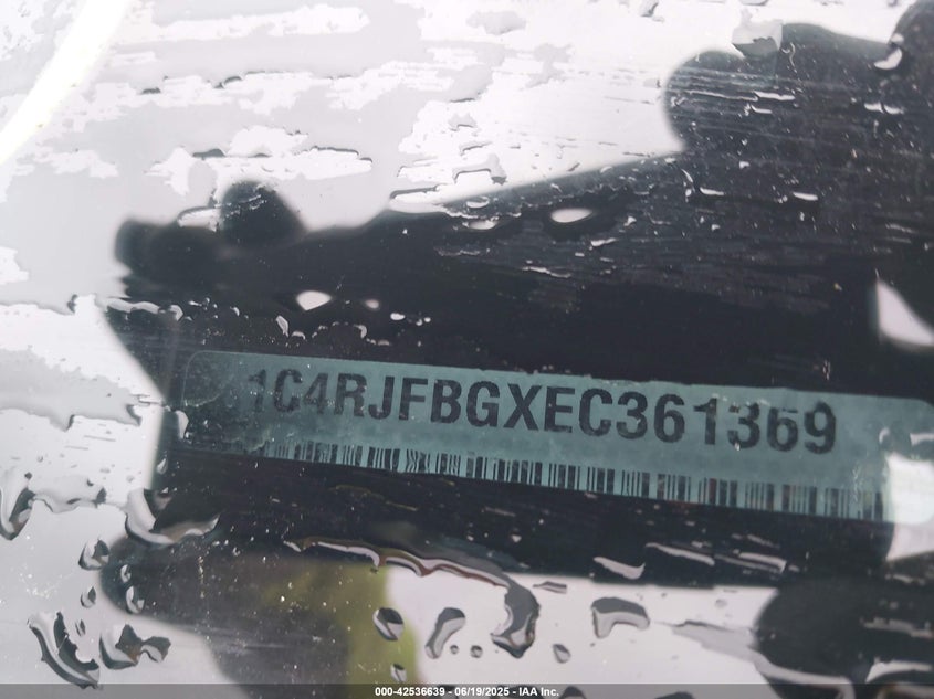 2014 JEEP GRAND CHEROKEE LIMITED - 1C4RJFBGXEC361369