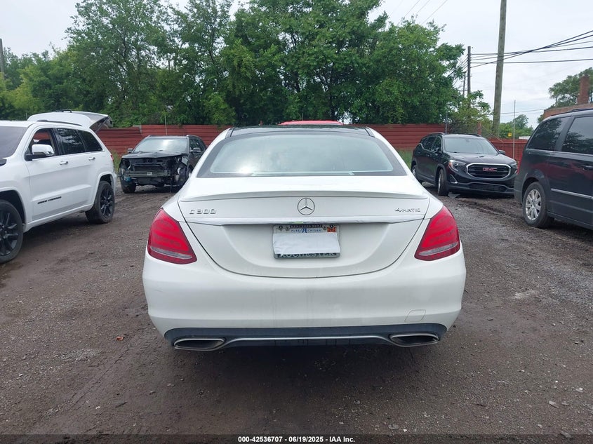 2015 MERCEDES-BENZ C 300 4MATIC/LUXURY 4MATIC/SPORT 4MATIC - 55SWF4KB4FU069880