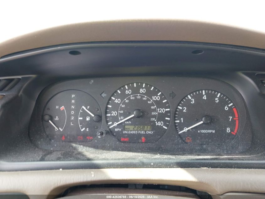 1999 Toyota Camry Le VIN: JT2BG22K4X0371132 Lot: 42536788