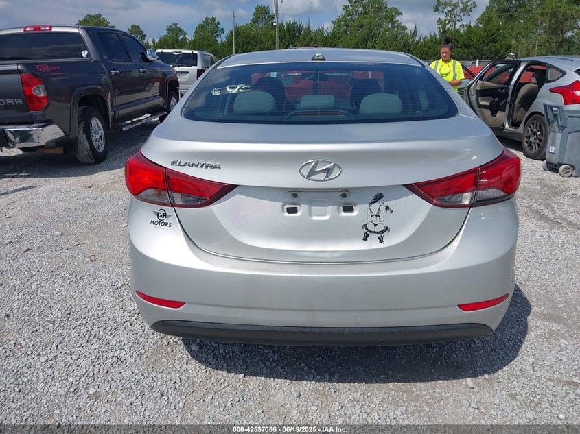 2016 HYUNDAI ELANTRA SE - 5NPDH4AE3GH777006