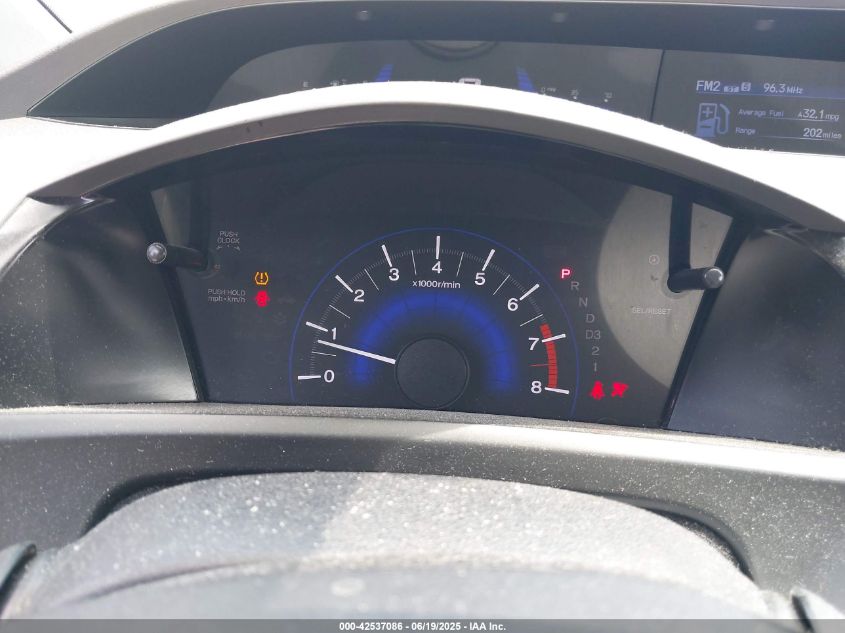 2012 Honda Civic Lx VIN: 2HGFB2F58CH587486 Lot: 42537086