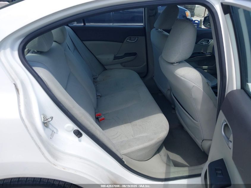 2012 Honda Civic Lx VIN: 2HGFB2F58CH587486 Lot: 42537086