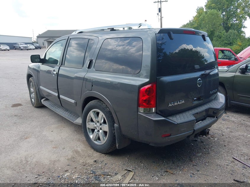 Vin: 5n1aa0nc2cn620033, lot: 43029929, nissan armada platinum 20123