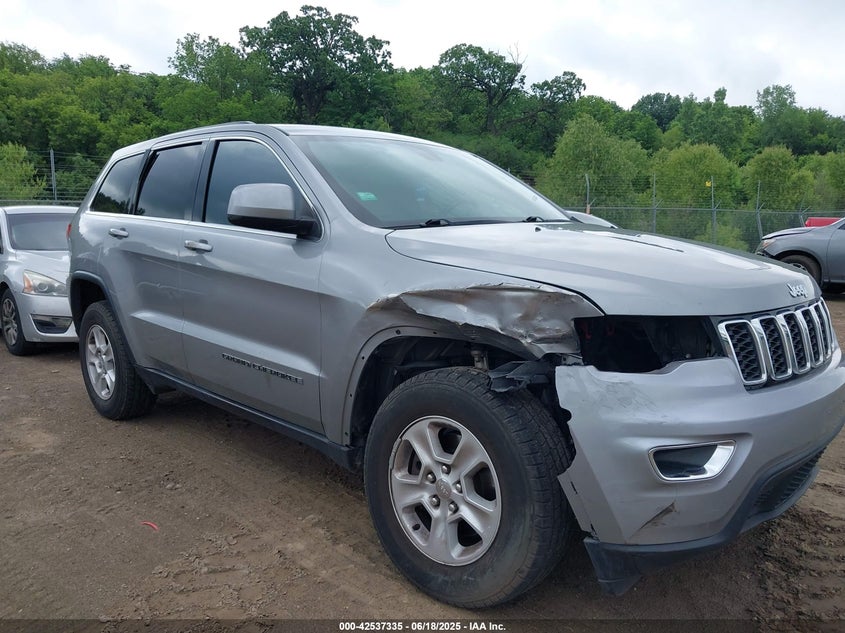 VIN 1C4RJFAG4HC835192 2017 JEEP GRAND CHEROKEE LAREDO 4X4