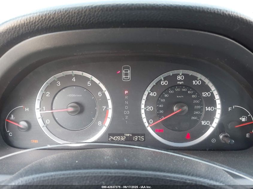 2008 Honda Accord 2.4 Ex-L VIN: 1HGCP26878A105160 Lot: 42537375