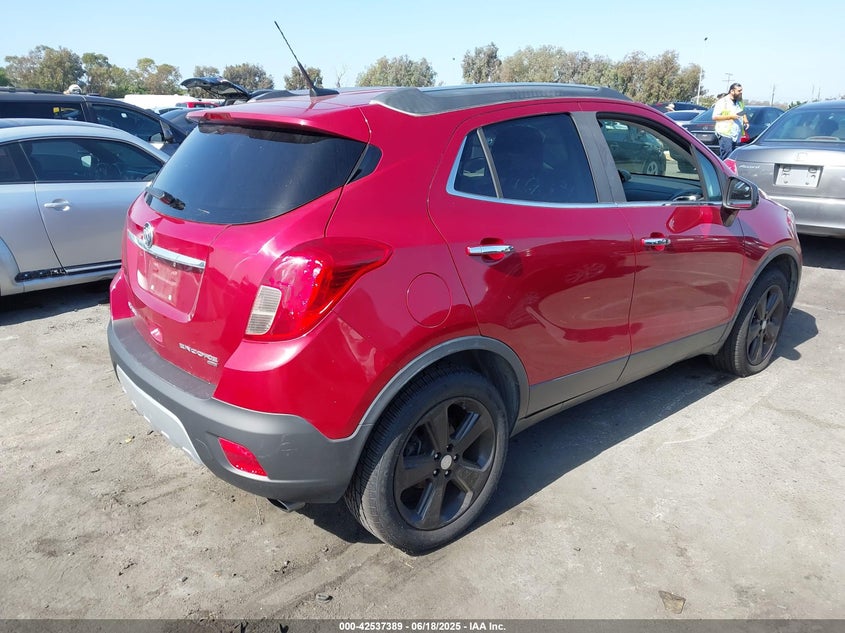 2013 BUICK ENCORE VIN: KL4CJGSB0DB083791