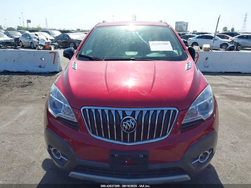 2013 BUICK ENCORE VIN: KL4CJGSB0DB083791
