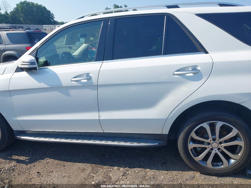 2016 MERCEDES-BENZ GLE 350 - 4JGDA5JB0GA800292