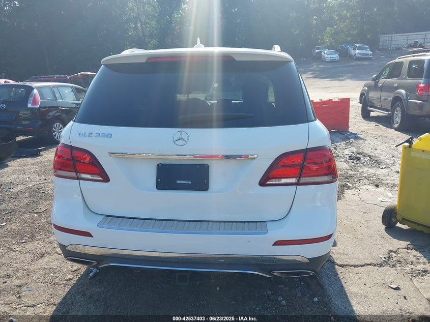 2016 MERCEDES-BENZ GLE 350 - 4JGDA5JB0GA800292