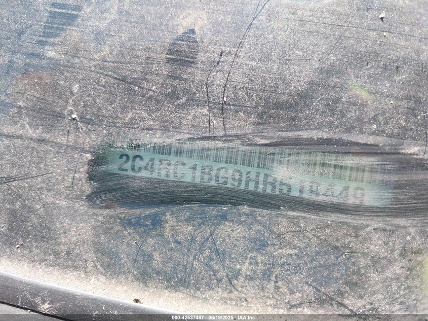 2017 CHRYSLER PACIFICA TOURING-L - 2C4RC1BG9HR519449