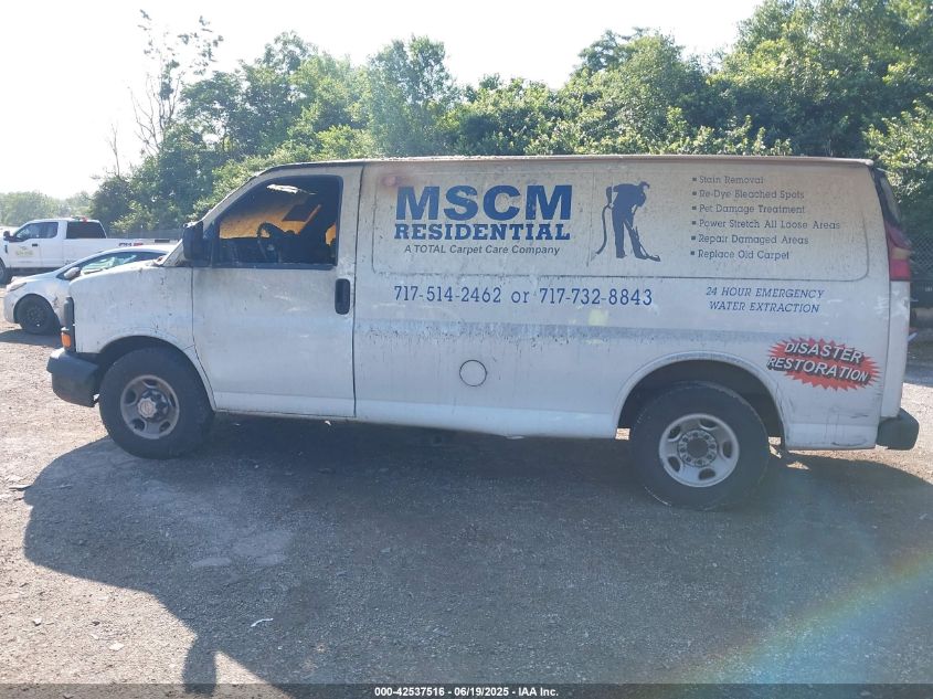 2008 Chevrolet Express Work Van VIN: 1GCHG35K381141645 Lot: 42537516