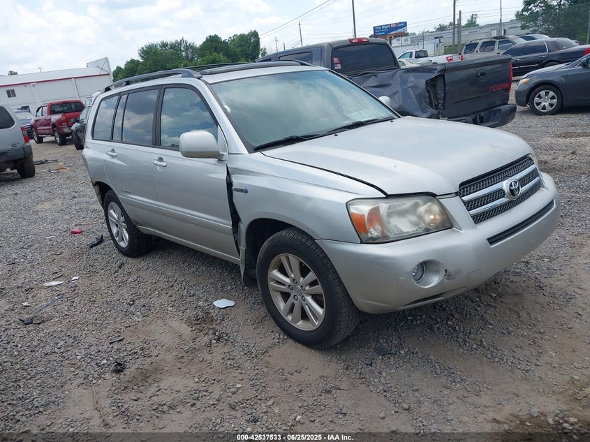 JTEDW21A560014676 2006 Toyota Highlander Hybrid Limited V6 auction photo 1