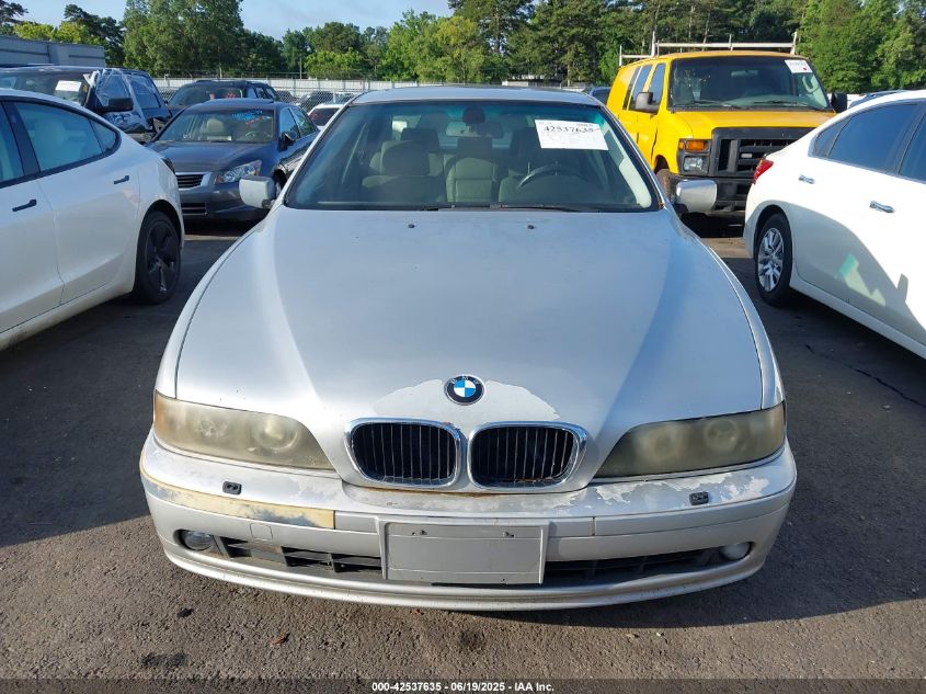 2003 BMW 530I VIN: 771996150981970 Lot: 42537635