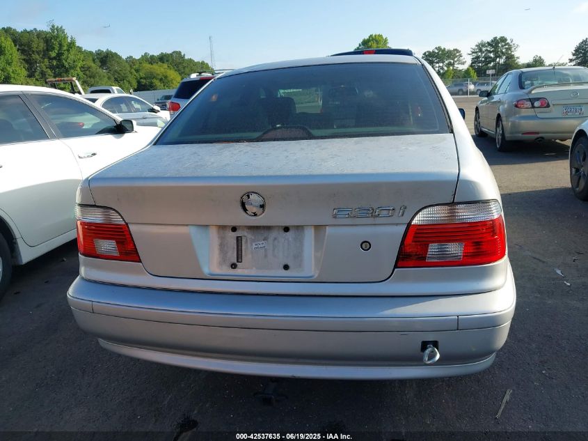 2003 BMW 530I VIN: 771996150981970 Lot: 42537635