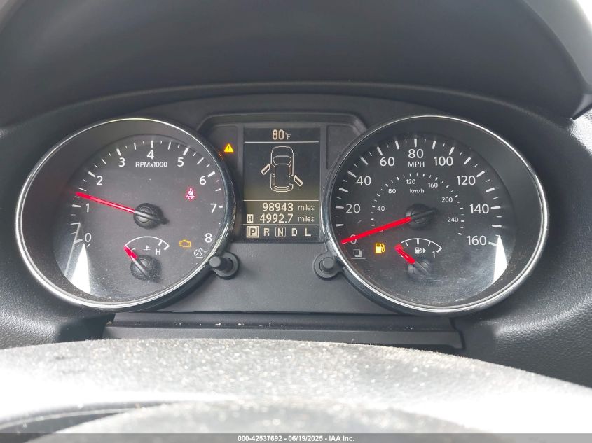 2013 Nissan Rogue Sv W/Sl Pkg VIN: JN8AS5MV2DW108273 Lot: 42537692