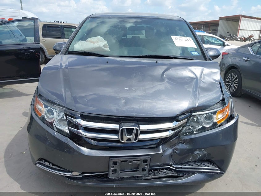2014 Honda Odyssey Ex VIN: 5FNRL5H43EB077568 Lot: 42537835