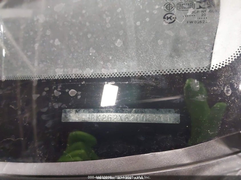 2006 Lexus Is 250 VIN: JTHBK262X62005211 Lot: 42537980