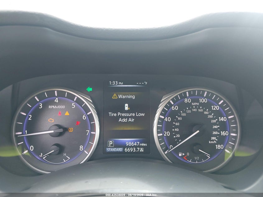 2017 INFINITI Q50 auction photo 7