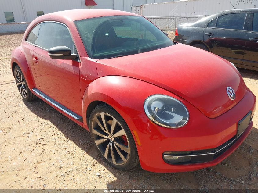 2012 Volkswagen Beetle 2.0T Turbo VIN: 3VWVA7AT8CM641190 Lot: 42538026