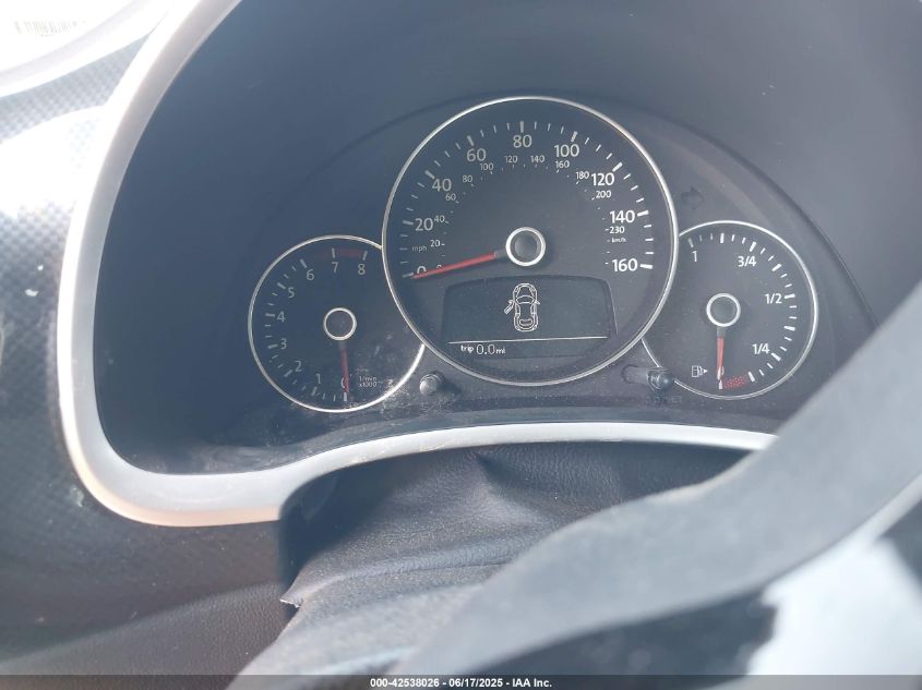 2012 Volkswagen Beetle 2.0T Turbo VIN: 3VWVA7AT8CM641190 Lot: 42538026