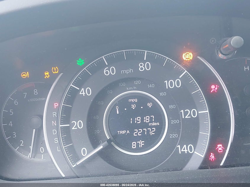 2016 HONDA CR-V EX-L - 5J6RM4H73GL039219