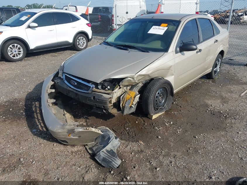 2007 Ford Focus S/Se/Ses VIN: 1FAHP34N37W198933 Lot: 42538168