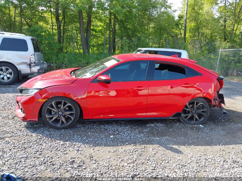 2019 Honda Civic Sport VIN: SHHFK7H4XKU412403 Lot: 42538223