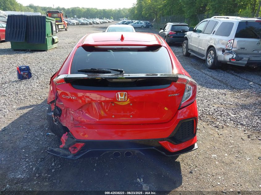 2019 Honda Civic Sport VIN: SHHFK7H4XKU412403 Lot: 42538223