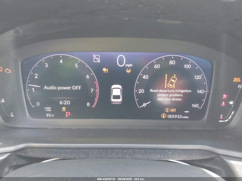 2024 Honda Accord Ex VIN: 1HGCY1F39RA085314 Lot: 42538723