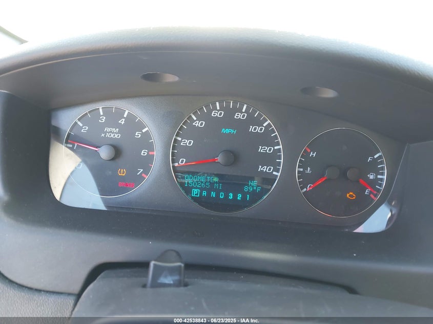 2008 CHEVROLET IMPALA VIN: 2G1WU583181252486