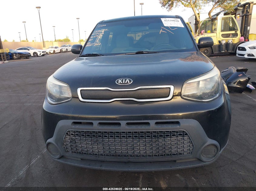 2014 KIA SOUL VIN: KNDJN2A25E7055009