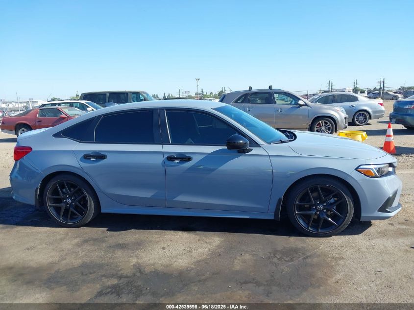 2022 Honda Civic Sport VIN: 2HGFE2F51NH582303 Lot: 42539598